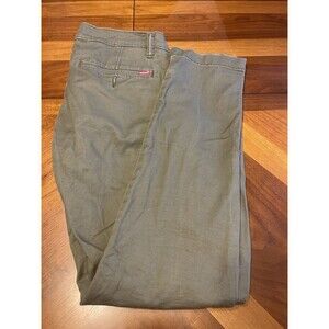 Levis XX Chino Pants Mens 31x32 Green Standard Taper Stretch Cotton Casual